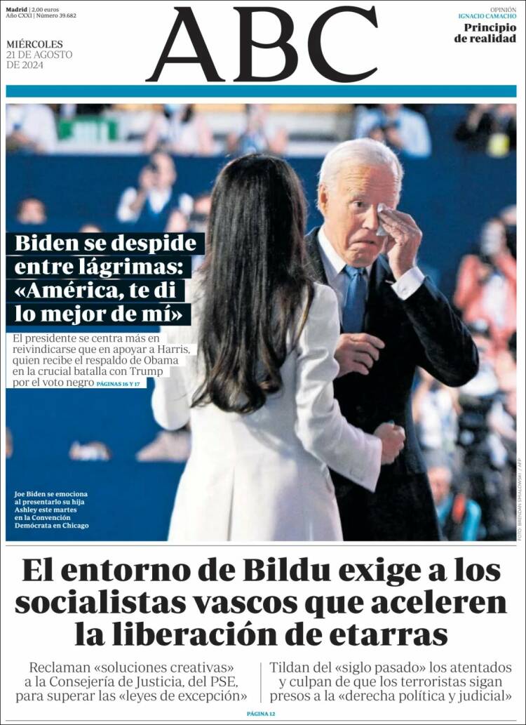 Portada de ABC (Espa&ntilde;a)