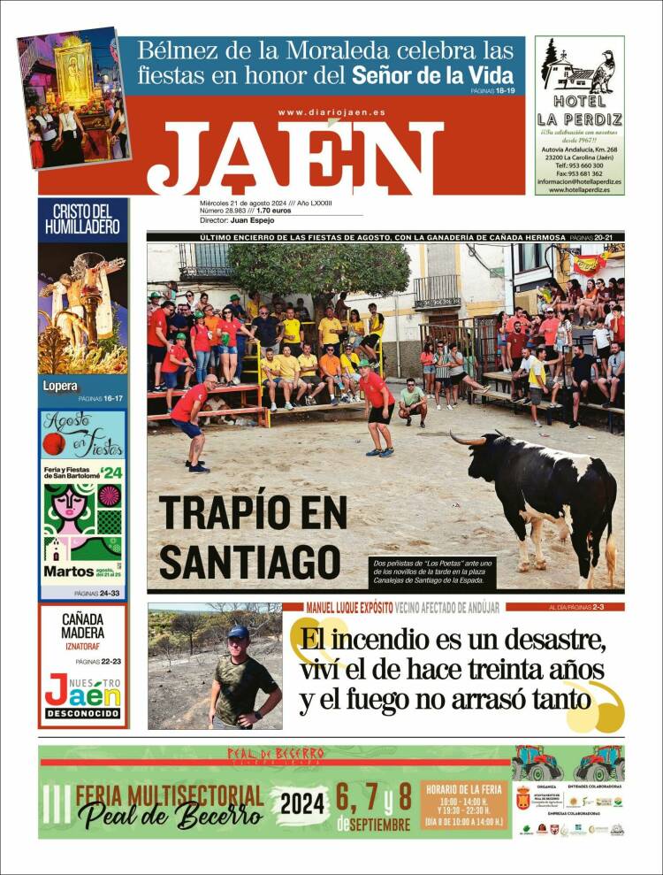 Portada de Diario Jaén (Espa&ntilde;a)