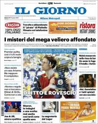 Portada de Il Giorno (Italie)