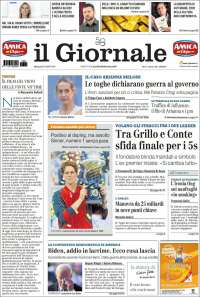 Portada de il Giornale (Italie)