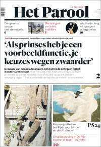 Portada de Het Parool (Pays-Bas)