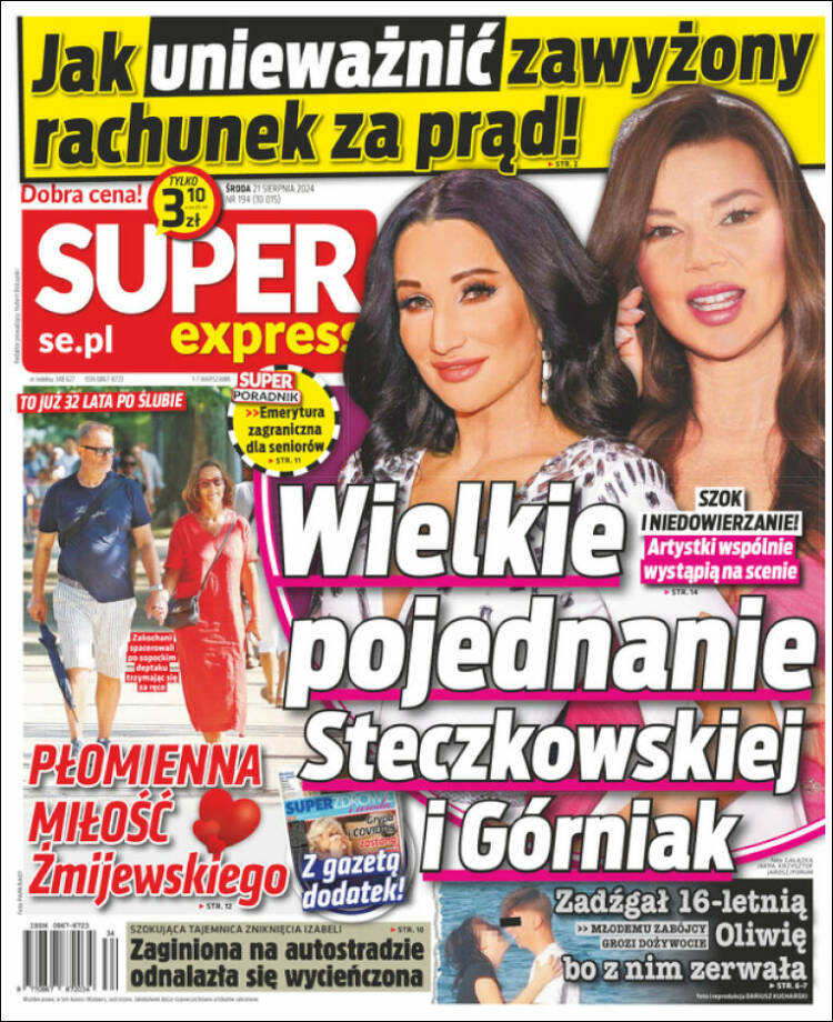 Portada de Super Express (Polonia)