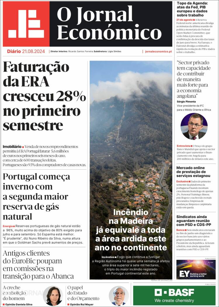 Portada de Oje (Portugal)