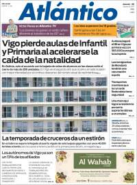 Portada de Atlántico Diario (España)