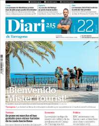 Portada de Diari de Tarragona (España)