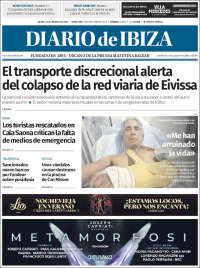 Portada de Diario de Ibiza (España)