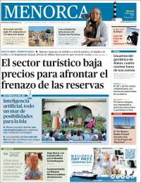 Portada de Menorca - Diario Insular (España)