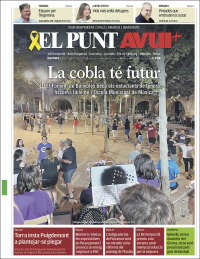 Portada de El Punt Avui - Girona (España)