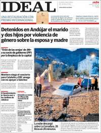 Portada de El Ideal de Jaén (España)