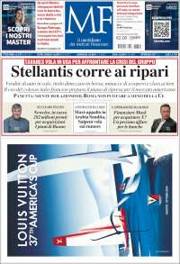 Portada de Milano Finanza (Italie)