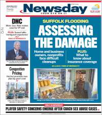 Portada de Newsday (USA)