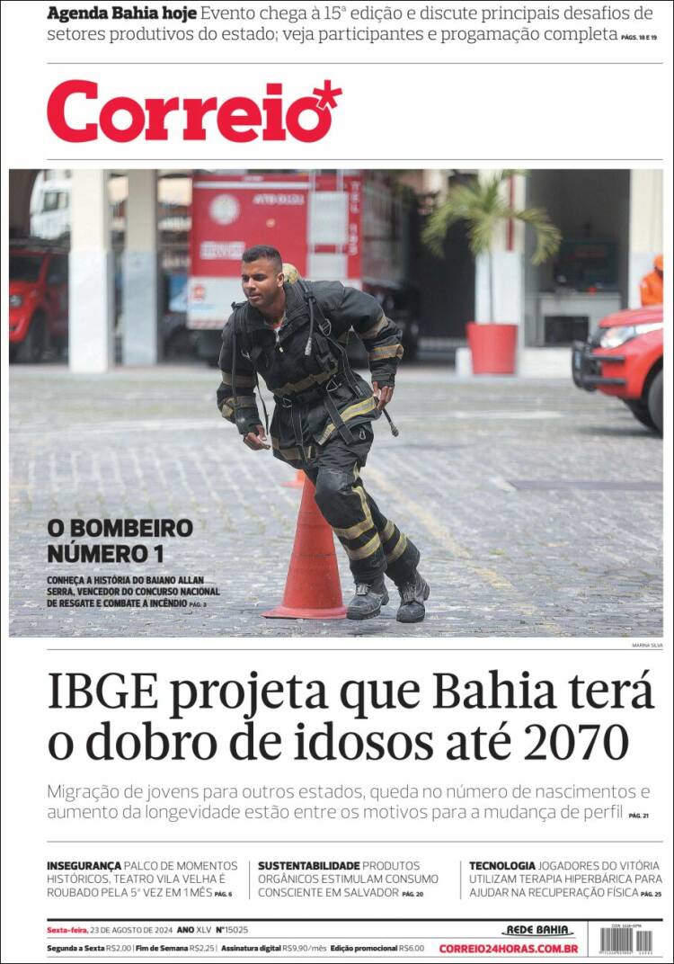 Portada de Correio* (Brasil)