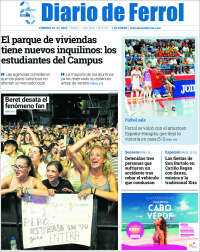 Portada de Diario de Ferrol (Espa&ntilde;a)