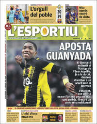 Portada de L'Esportiu : Girona (Espa&ntilde;a)
