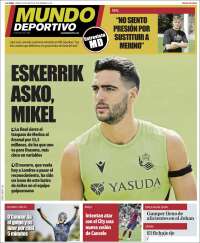 Portada de Mundo Deportivo Gipuzkoa (Espa&ntilde;a)
