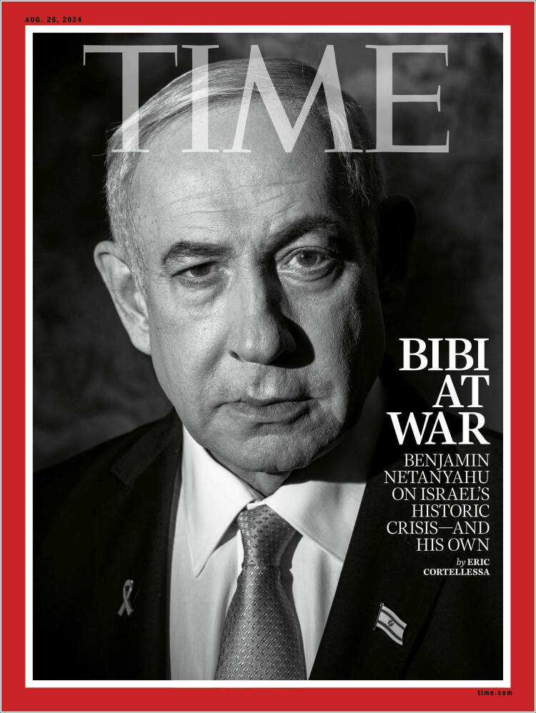 Portada de Time Magazine (Europa)