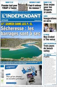 Portada de Le Indépendant (Francia)