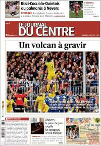 Portada de Le Journal du Centre (Francia)