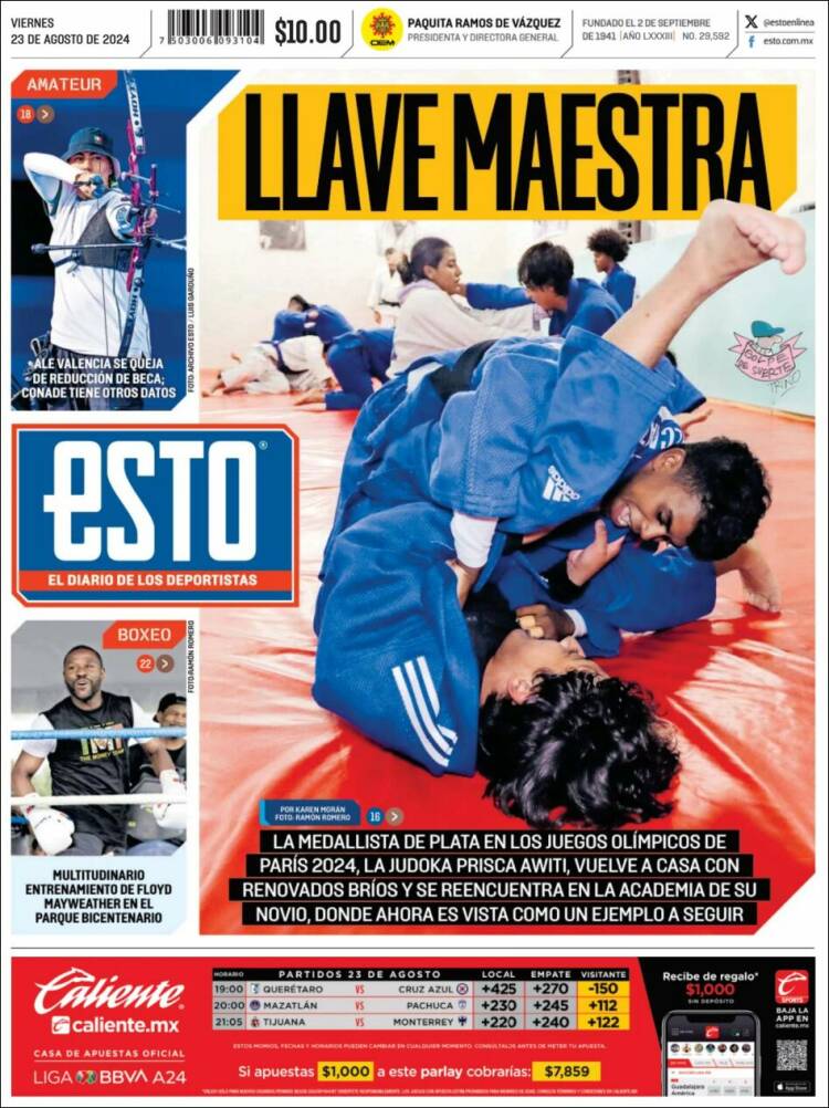 Portada de Esto (M&eacute;xico)
