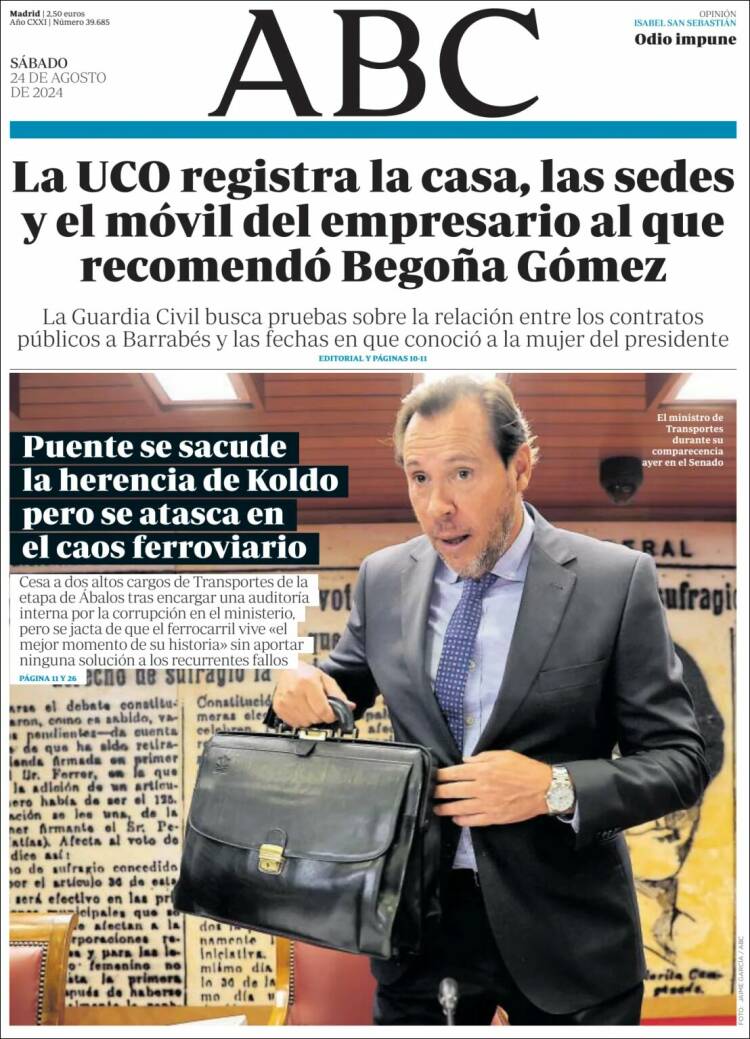 Portada de ABC (Espa&ntilde;a)