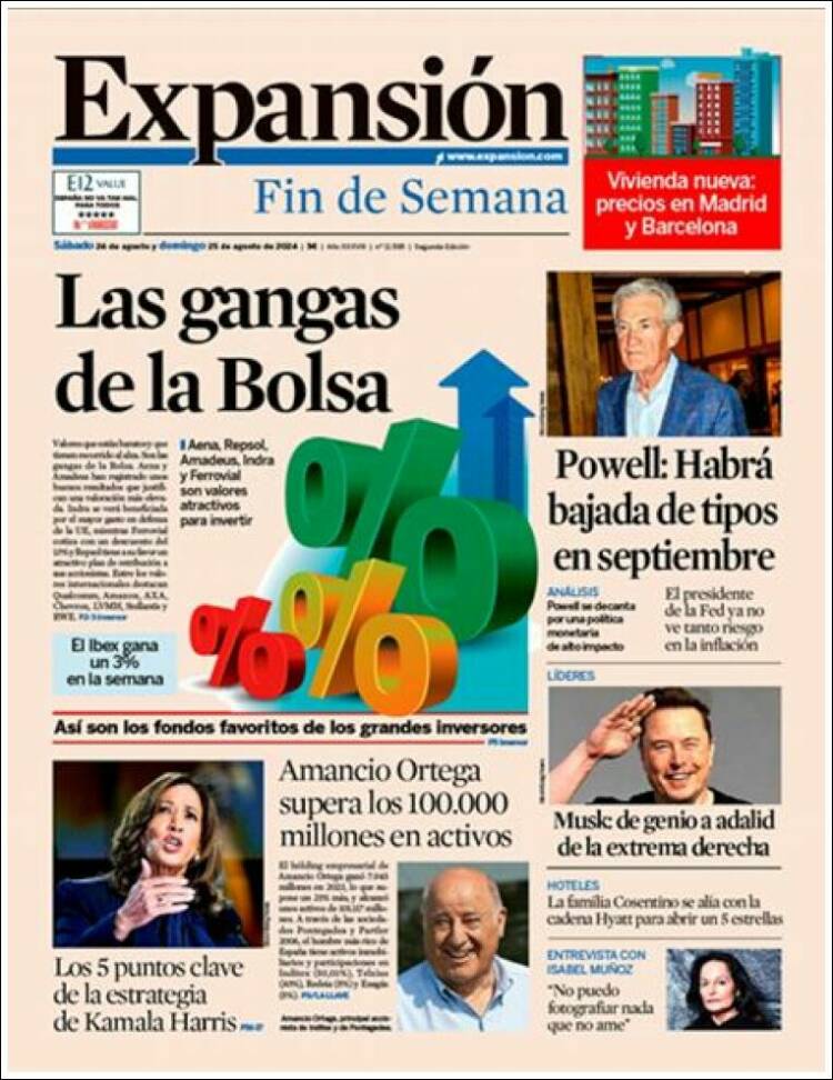 Portada de Expansión (Espa&ntilde;a)