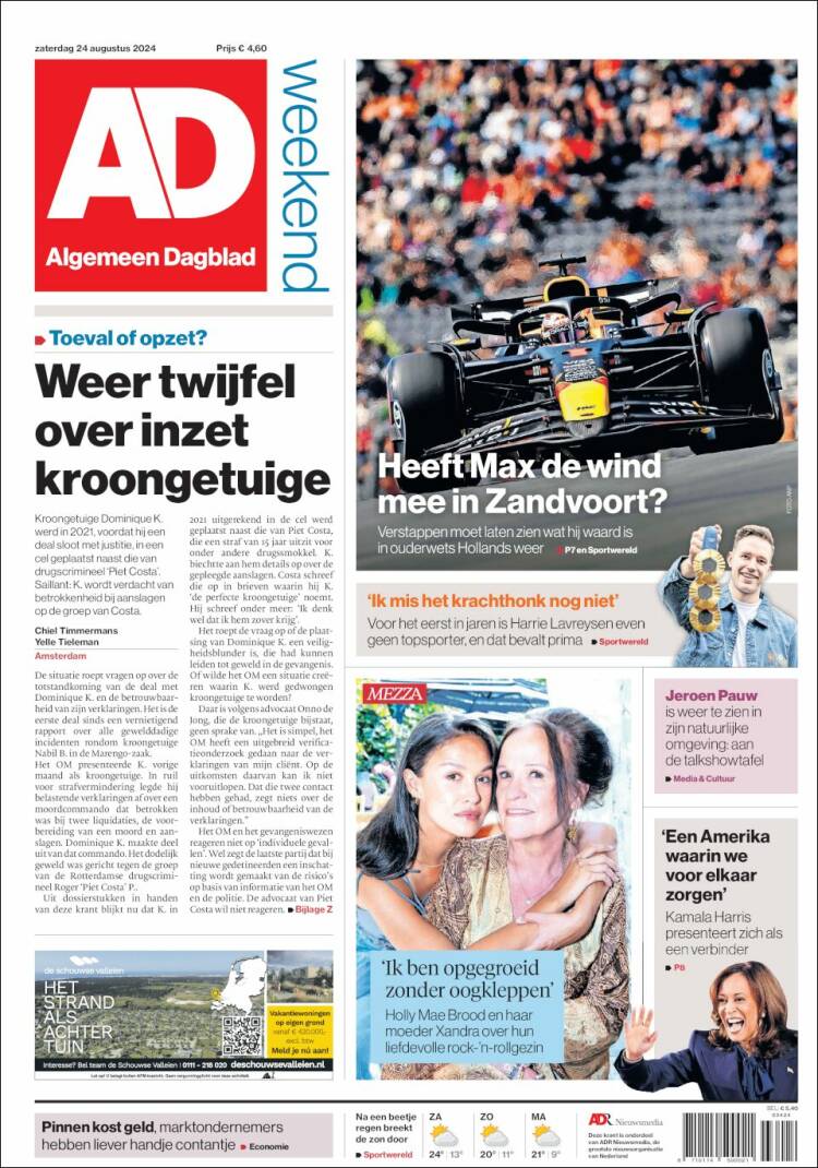 Portada de AD (Pa&iacute;ses Bajos)