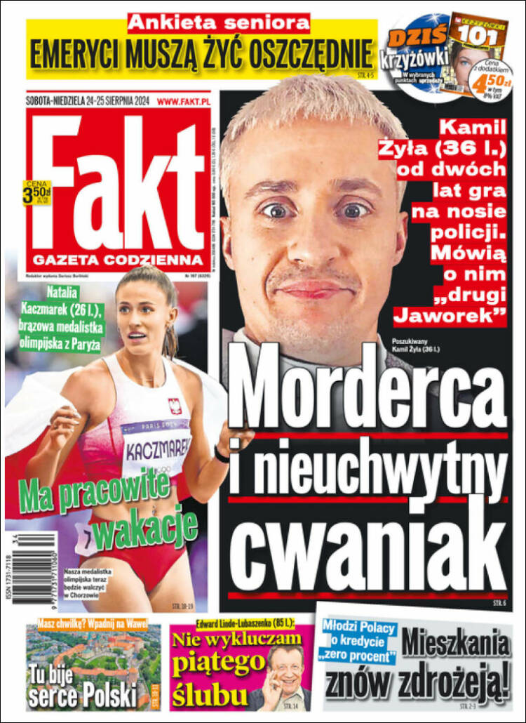 Portada de Fakt (Polonia)