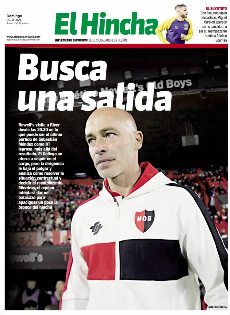 Portada de El Hincha (Argentina)