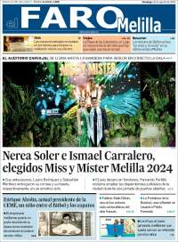 Portada de El Faro de Melilla (Espa&ntilde;a)