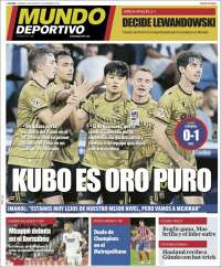 Portada de Mundo Deportivo Gipuzkoa (Espa&ntilde;a)