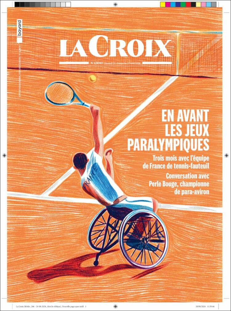 Portada de La Croix (Francia)