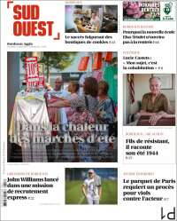 Portada de Sud Ouest (France)
