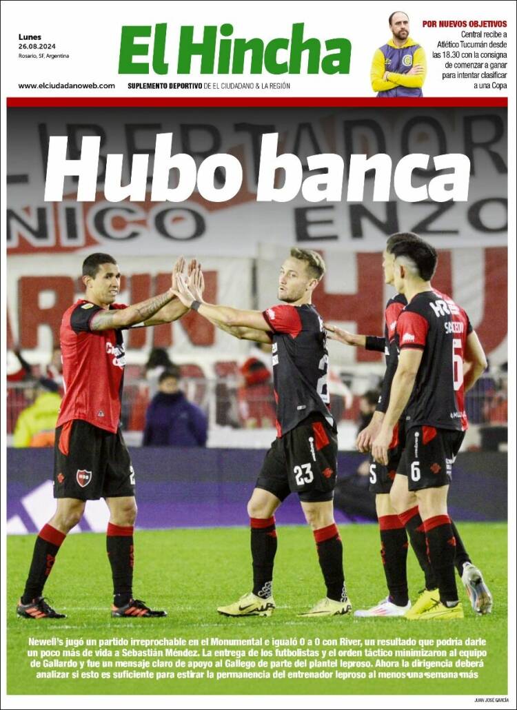 Portada de El Hincha (Argentina)