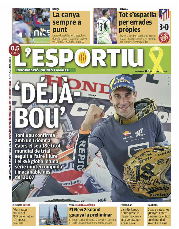 Portada de L'Esportiu (España)