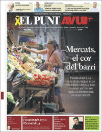 Portada de El Punt Avui (España)