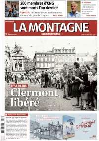 Portada de La Montagne (Francia)