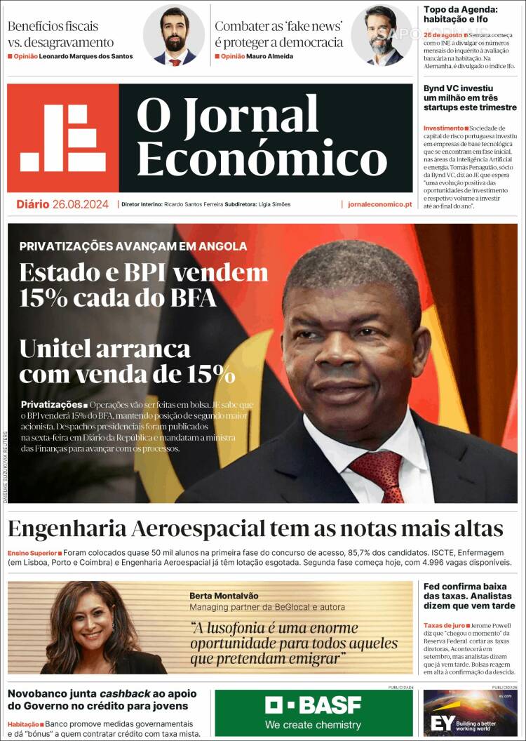 Portada de Oje (Portugal)