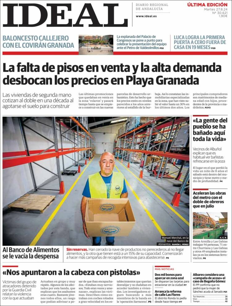 Portada de Ideal (España)