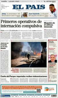 Portada de El País (Uruguay)