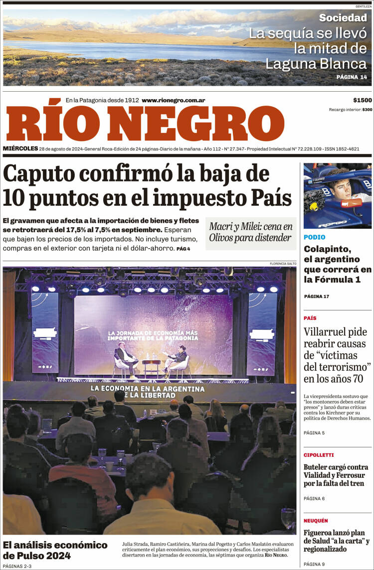 Portada de Rio Negro (Argentina)