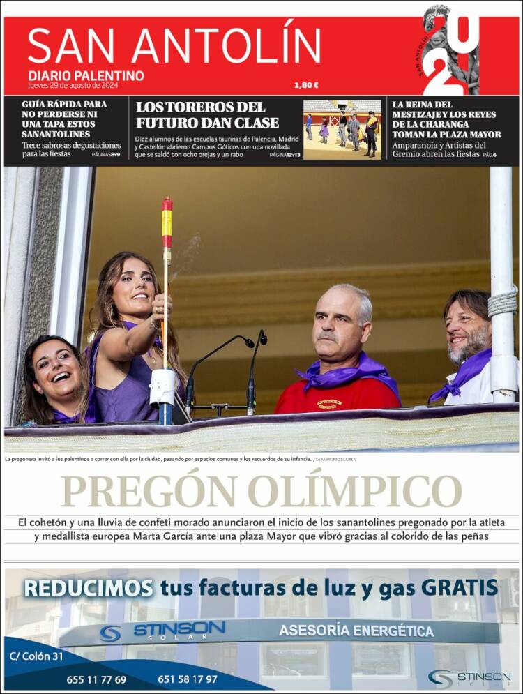 Portada de Diario Palentino (España)