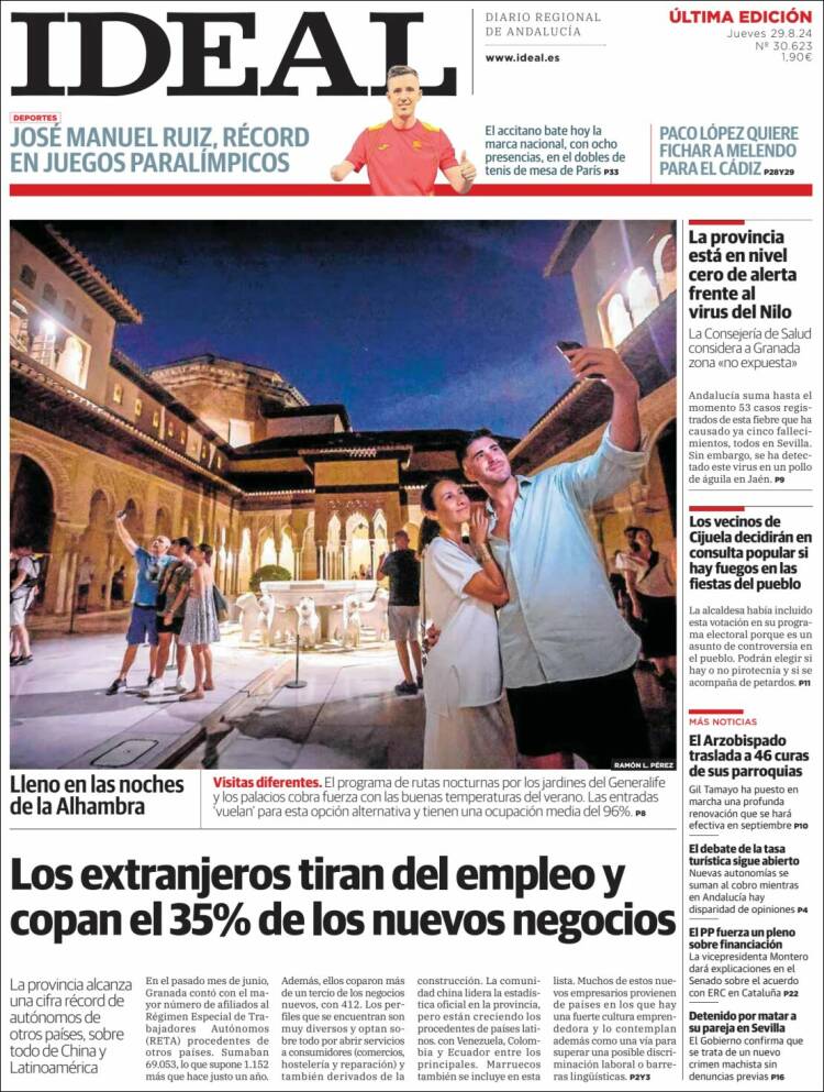 Portada de Ideal (España)