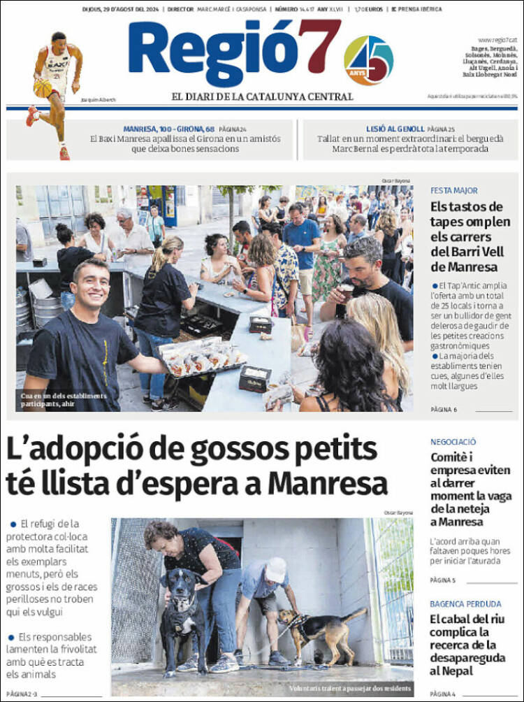 Portada de Regio7 (España)