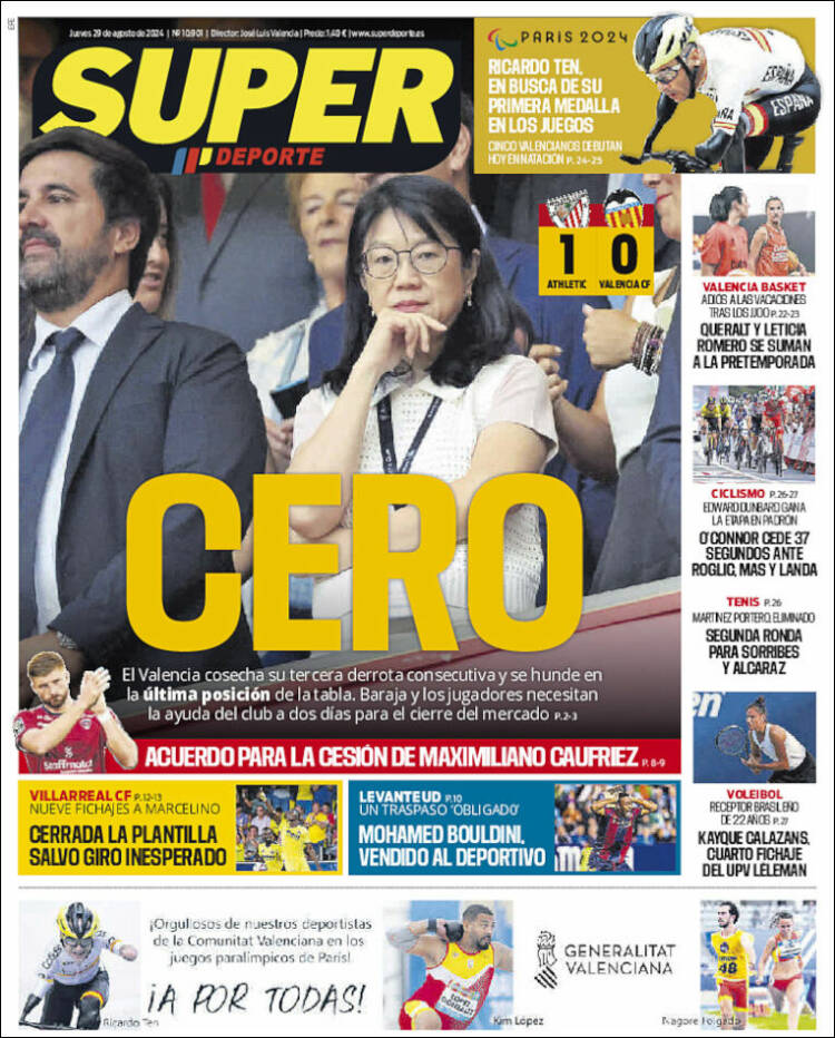 Portada de Superdeporte (España)