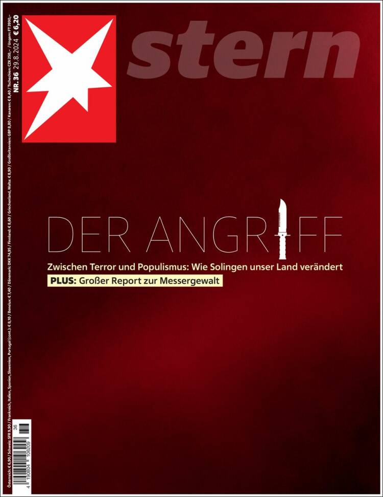 Portada de Stern (Alemania)