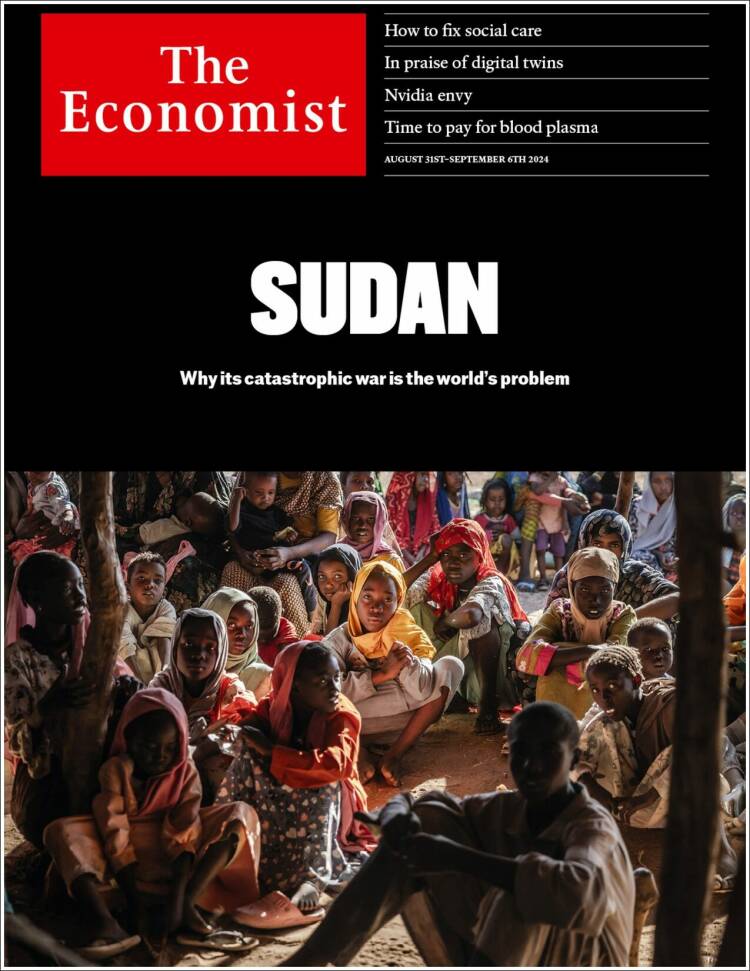 Portada de The Economist (Reino Unido)