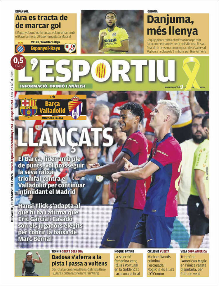 Portada de L'Esportiu (España)