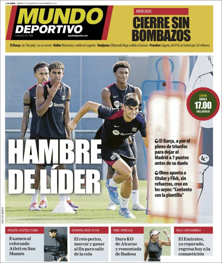 Portada de El Mundo Deportivo (España)