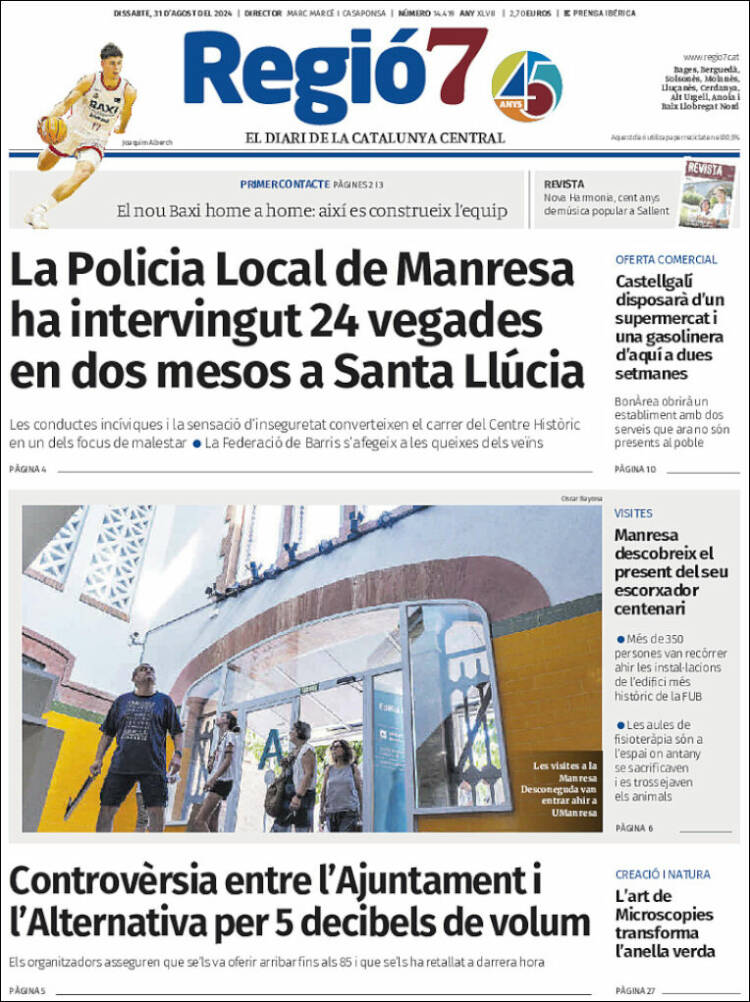 Portada de Regio7 (España)