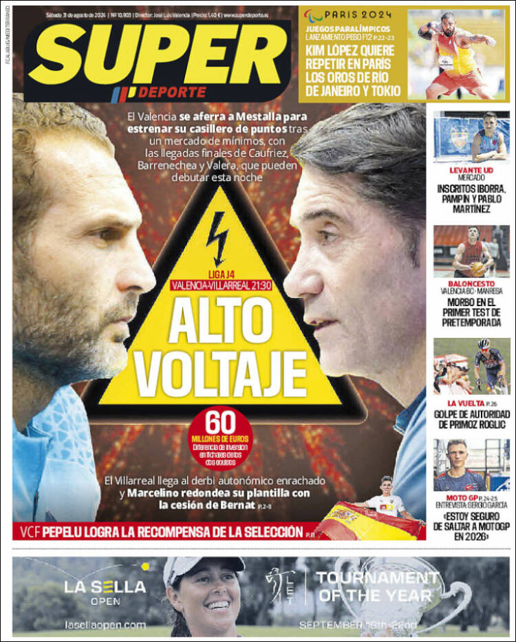 Portada de Superdeporte (España)